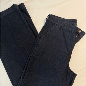 J. Crew High-Rise Dark Indigo Jeans